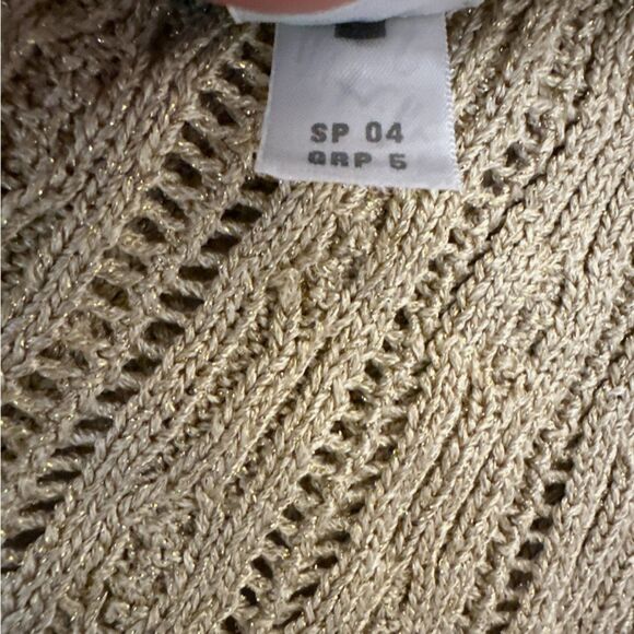 ST. JOHN Tan Knit Top - Picture 7 of 8